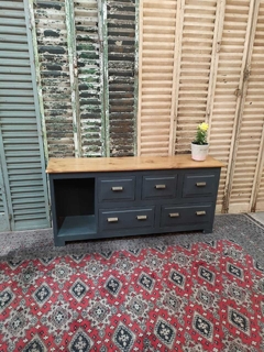 Bajo tv de pino 130x50x30