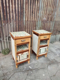 MESA DE LUZ RECICLADAS PUERTA en internet