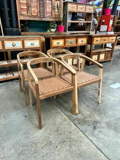 SILLAS BALI REFORZADAS X4 - Buena Madera 7