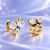 KIT DE ANEL ZIRCONIAS MAR OURO VINTAGE