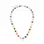 Colar Pedras Coloridas Quadrado - comprar online