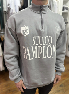 Buzo Mediocierre Frizado Oversize