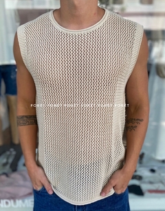 Musculosa Tejida - comprar online