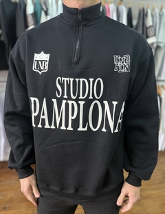 Buzo Mediocierre Frizado Oversize - comprar online