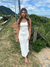vestido brisa longo canelado branco - comprar online