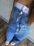 Macacão jeans cós duplo Lyra - loja online