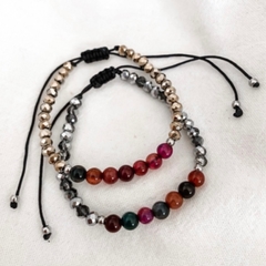 PULSERA CUARZO MIXTO PARA LA PAZ INTERIOR - comprar online