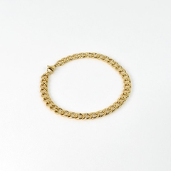 Pulsera dorada lazos