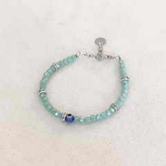 Pulsera ojo protector de cristal - comprar online