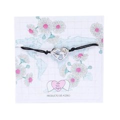 Pulsera Acero Mundo