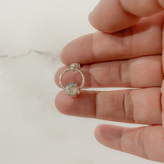 Aros pasante Maria - Lular Accesorios