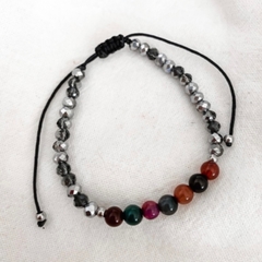 PULSERA CUARZO MIXTO PARA LA PAZ INTERIOR - Lular Accesorios