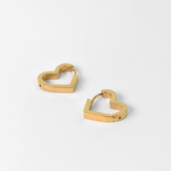 Argolla corazón plano 16mm. - comprar online
