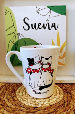 TAZA GATITOS AMOR (sin elección)