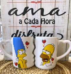 TI Y YO HOMERO MARGE LA PRIMERA VEZ Q TE VI