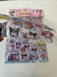 STICKERS KUROMI 3D x 2 PLANCHAS - comprar online