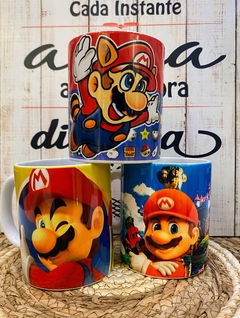 TAZAS DE PERSONAJES SUBLIMADAS