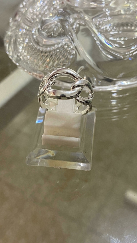 ANILLO PLATA 925 | OLIVA REGULABLE