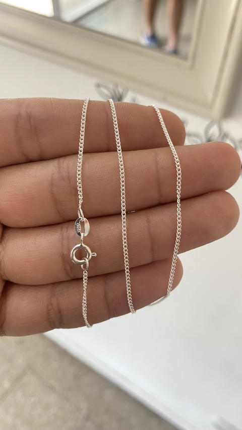 CADENAS PLATA 925 | GRUMET 50CM - comprar online