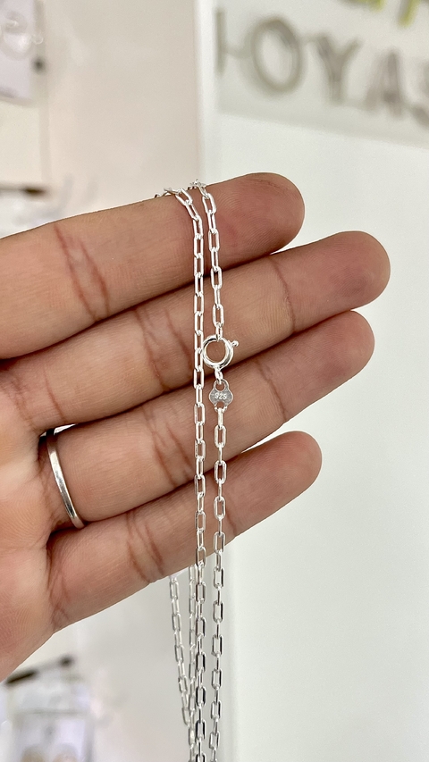 CADENAS PLATA 925 | FORCET FINA HERNAN 60CM - comprar online