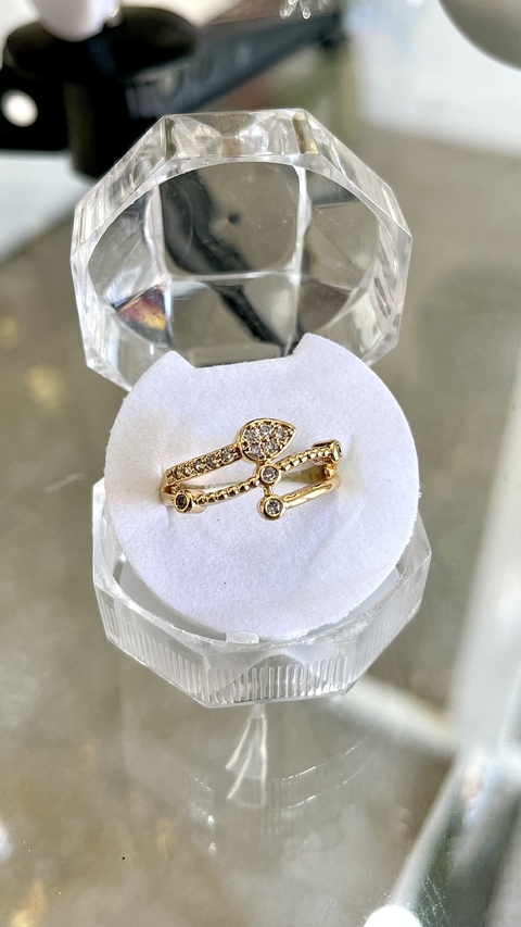 ACERO DORADO | ANILLO TREE