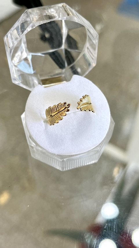 ACERO DORADO | ANILLO LAUREL