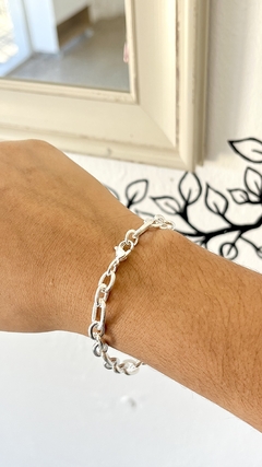 ACERO BLANCO | PULSERA ENRIQUE - comprar online