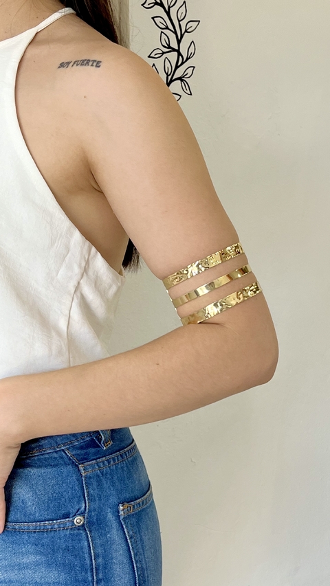 ACERO DORADO | BRAZALETE HEBREO