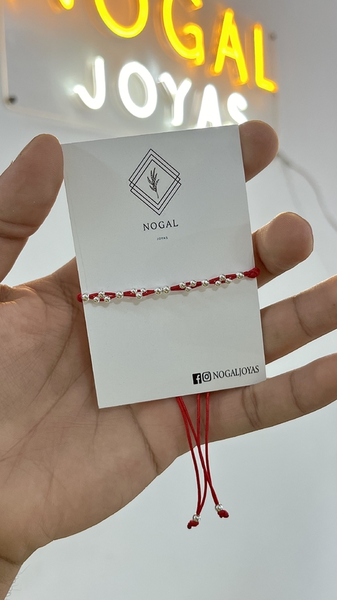 PULSERA PLATA 925 | TEJIDA BURBUJA