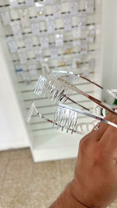 METAL | TIARA DESIRE - Nogal Joyas Accesorios de Plata 925