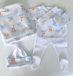 Ajuar de nacimiento + manta recibidora - tienda online
