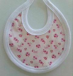 Babero de doble algodón con broche metálico - comprar online
