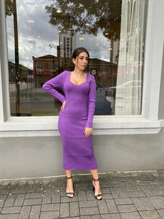 Vestido Tricot coração