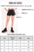 Short Engomado con Botones - tienda online