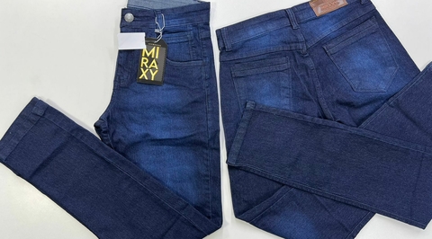 KIT com 10 Calças Jeans Adulto