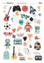Adesivos em papel Coleção Vida de Menino | Juju Scrapbook - comprar online