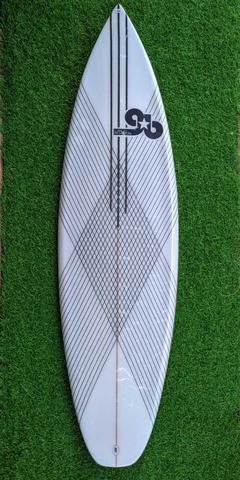 Prancha Grilo Model Wave branca 5'7