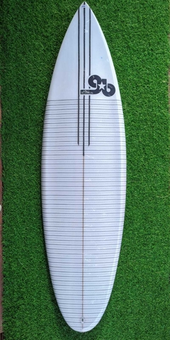 Prancha Grilo Model Wave branca 5'8