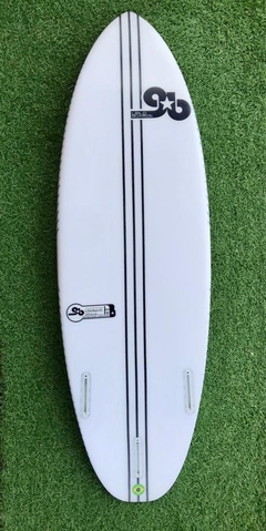 Prancha Grilo Model Wave branca 5'4