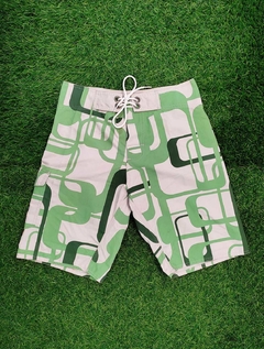 Boardshort Strong Wind, 100%  poliéster, modelagem anatômica com cadarço