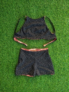 conjuntinho top e shortinho ideal para praia