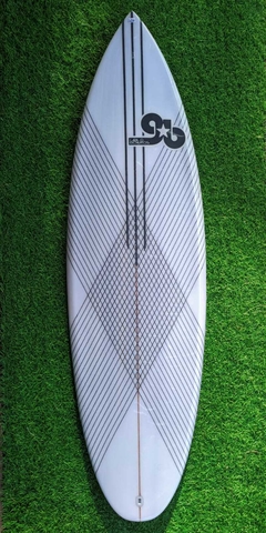 Prancha Grilo Model Wave branca 5'5