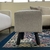 PUFE RETRO LINHO CINZA DEVA 03 - comprar online