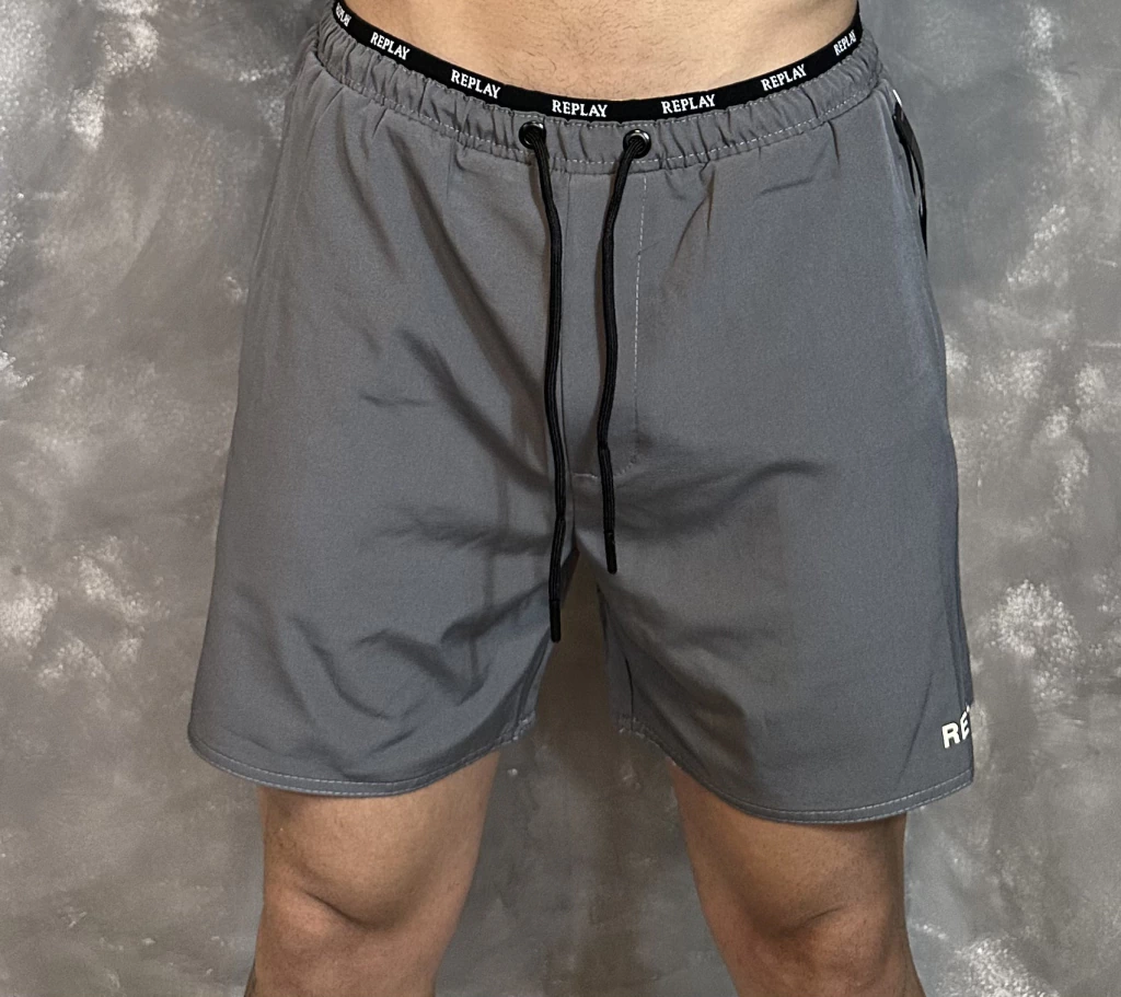Shorts D'água Replay Cinza