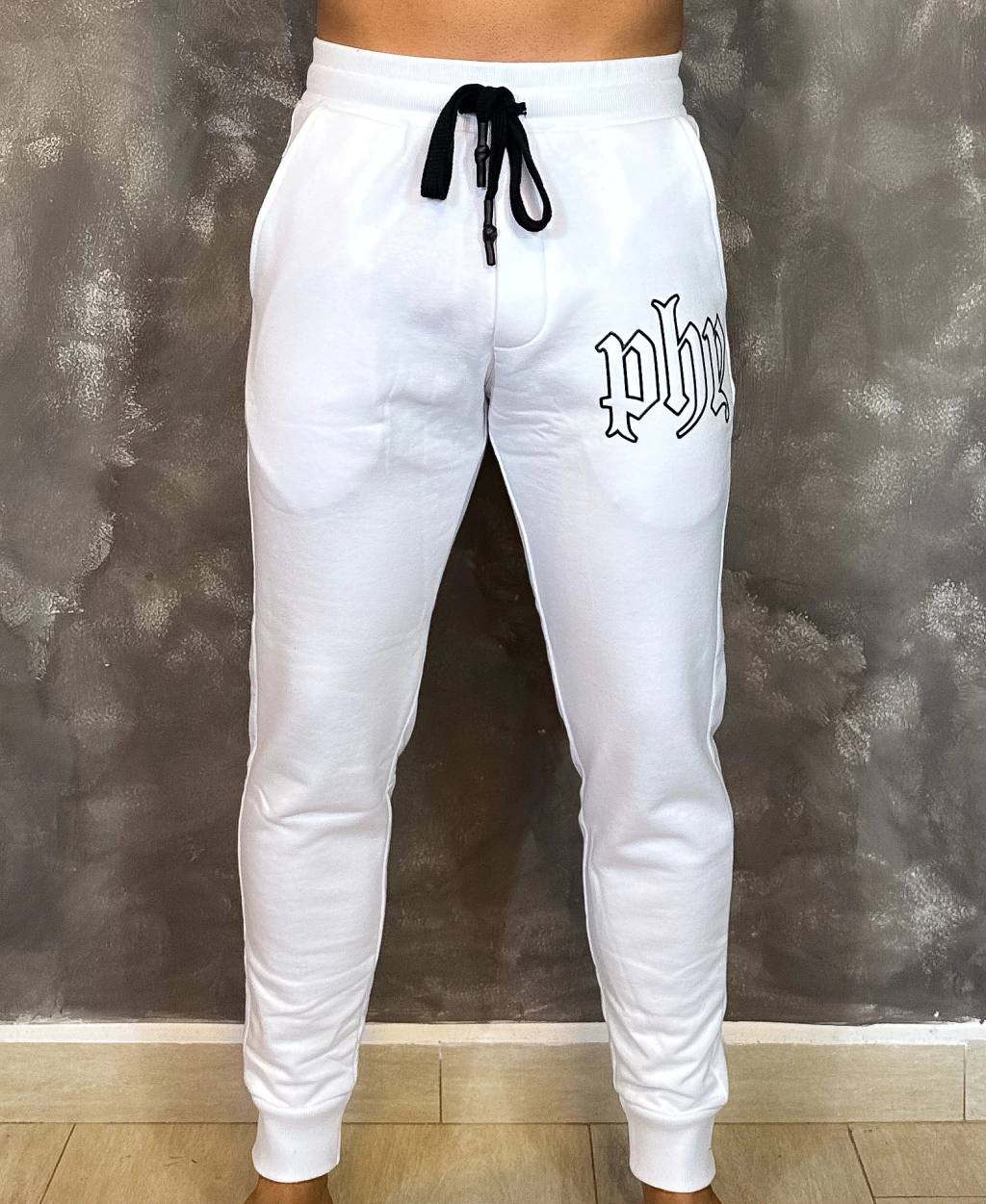 Calça Moletom JeansLosophy Slim Básica Branco
