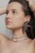 Chocker Pingente de Cristal