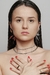 Chocker Cristal Silver