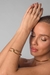 Choker Aro Amassada com Banho em Ouro 18k - comprar online