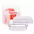 Pote 500ml Retangular Lacre c/10