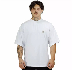 CAMISETA OVERSIZED BUL BRANCA